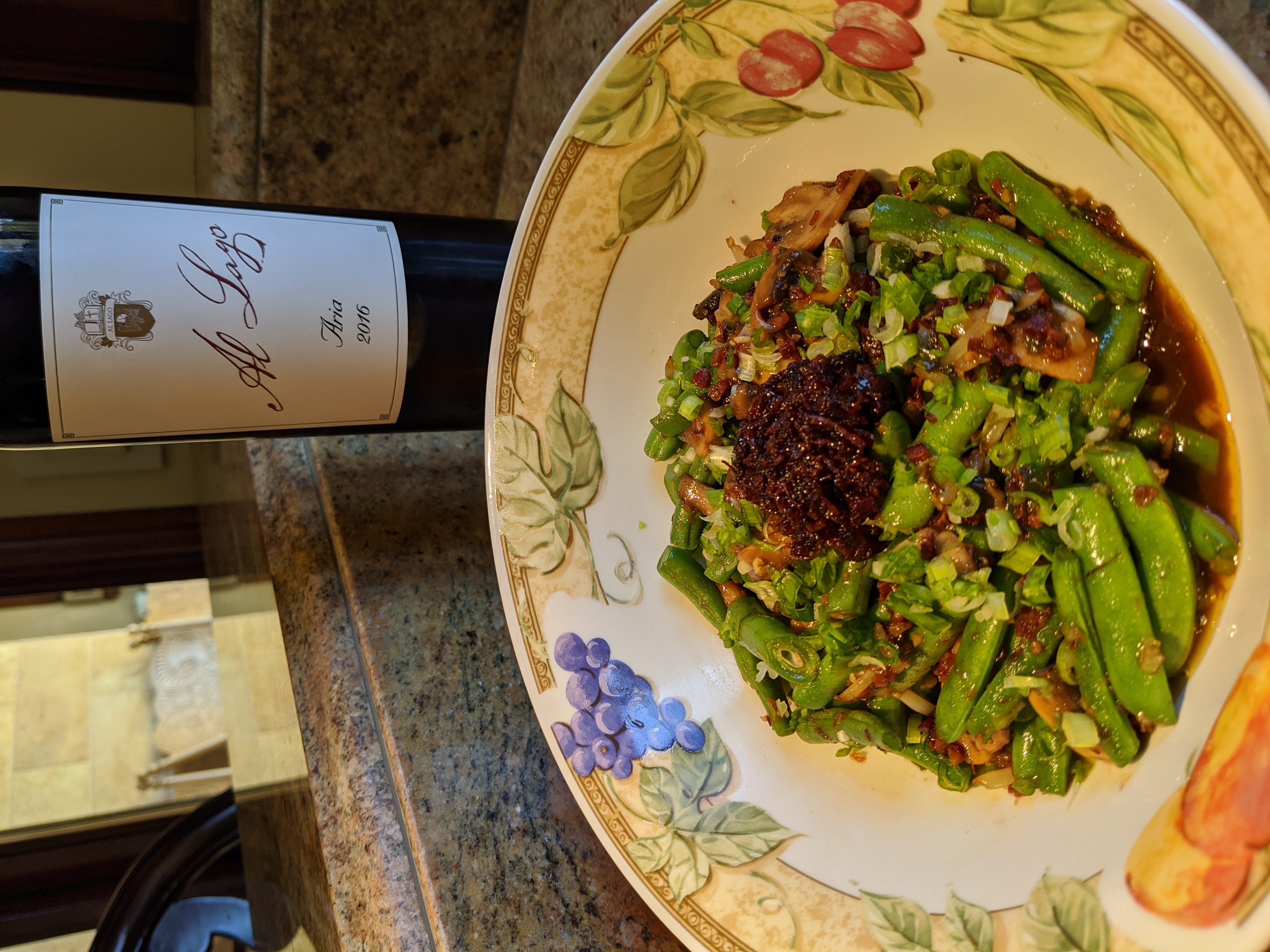 Green Beans with Chinese Sausage and XO Sauce recipe image